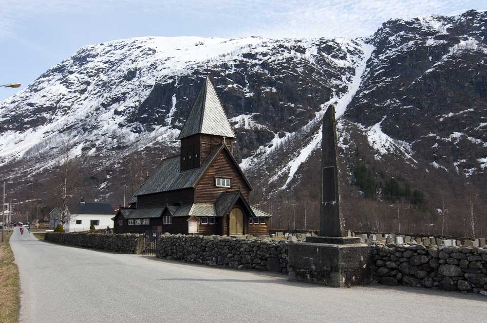 Roldal Church in Norway
