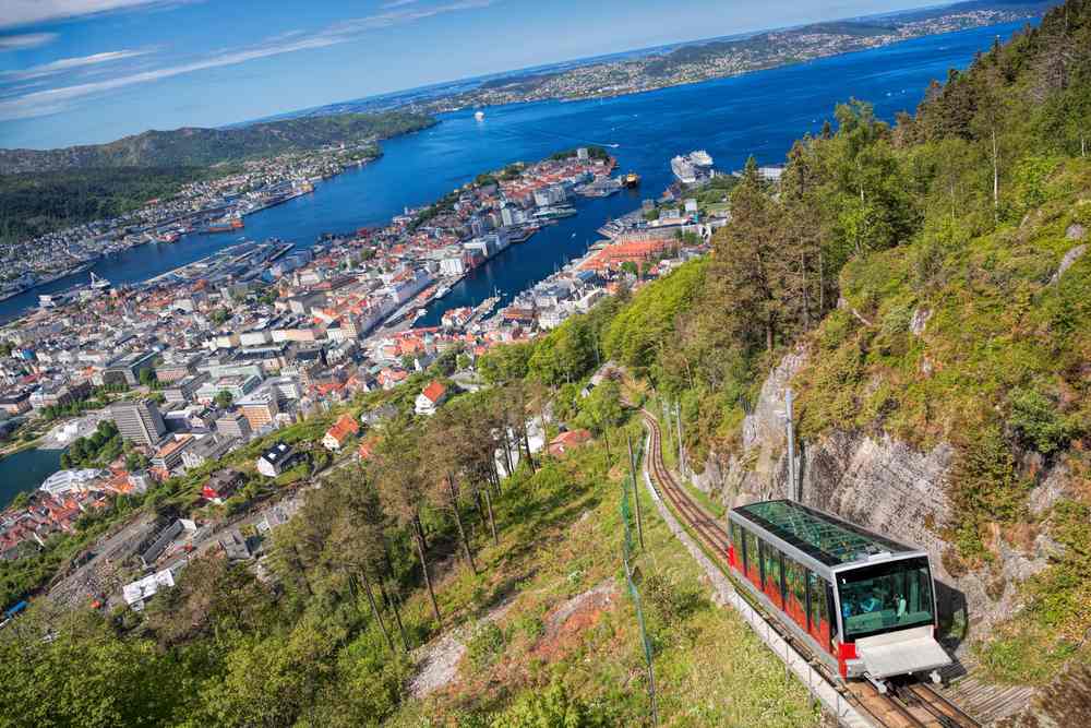 Railway in Bergen