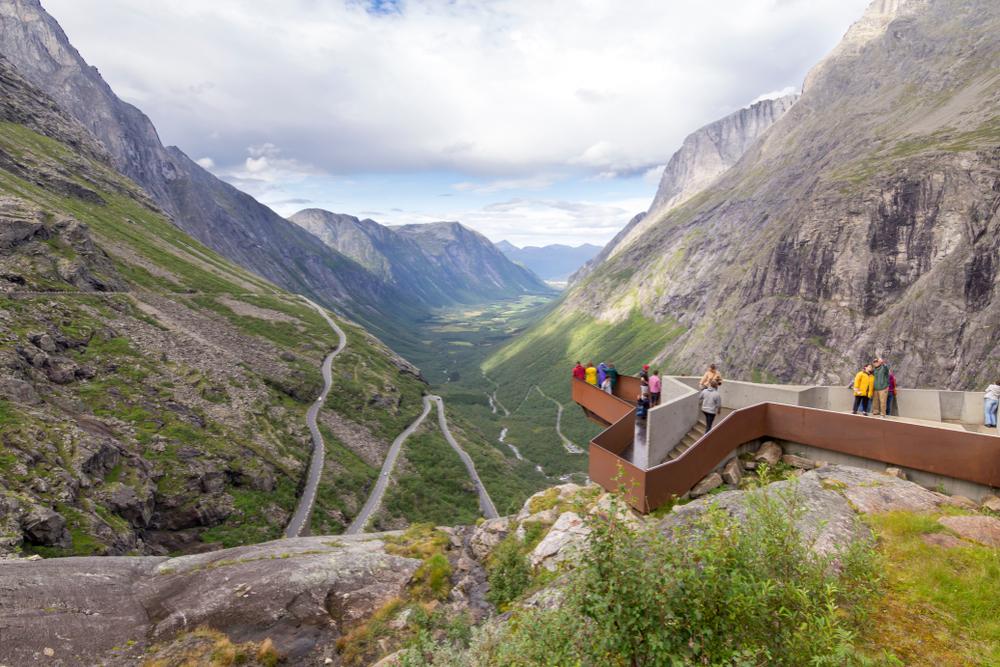 View Point in Romsdalen Valley